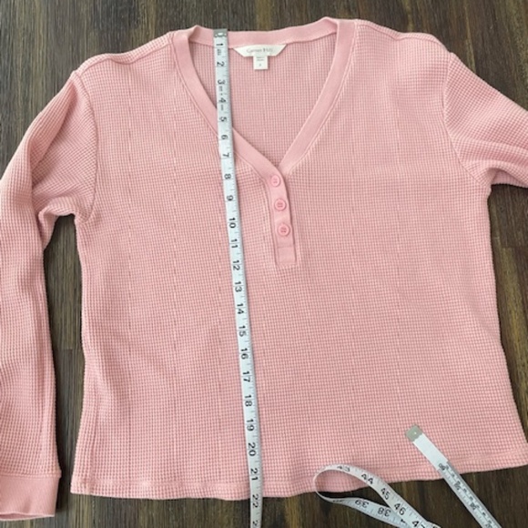 Garnet Hill Womens Waffle Knit Pullover Sz S EUC - Picture 7 of 8